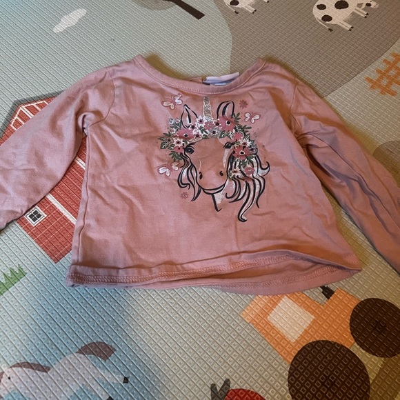 Little lass long sleeve toddler shirt size 2T cute design - Picture 1 of 4